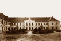 Stirnfassade des Hauptflgels aus dem Jahr 1914